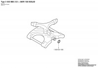 Bosch 0 600 800 233 AKR 130 SOLID Circular Sprinklers Spare Parts